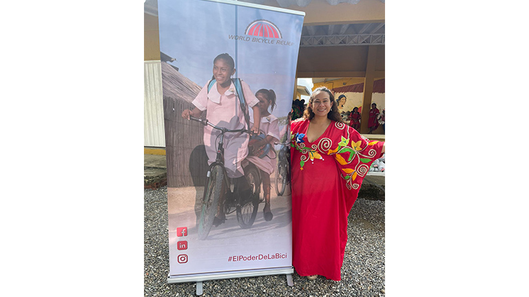 Colombia: Donation of bicycles